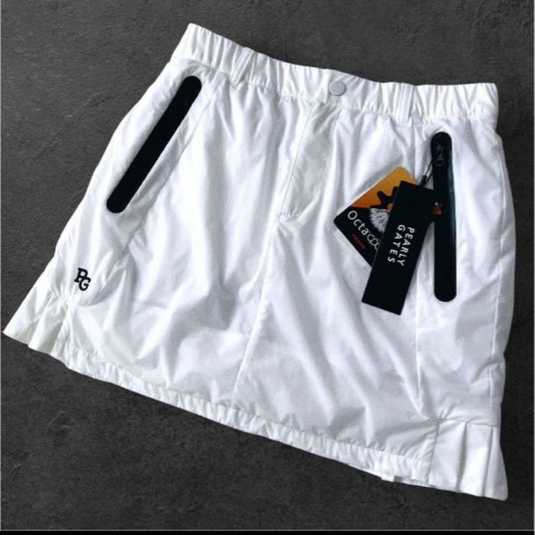 【タグ付新品】PEARLY GATES 秋冬 人気 プリーツ　中綿　スカート 1