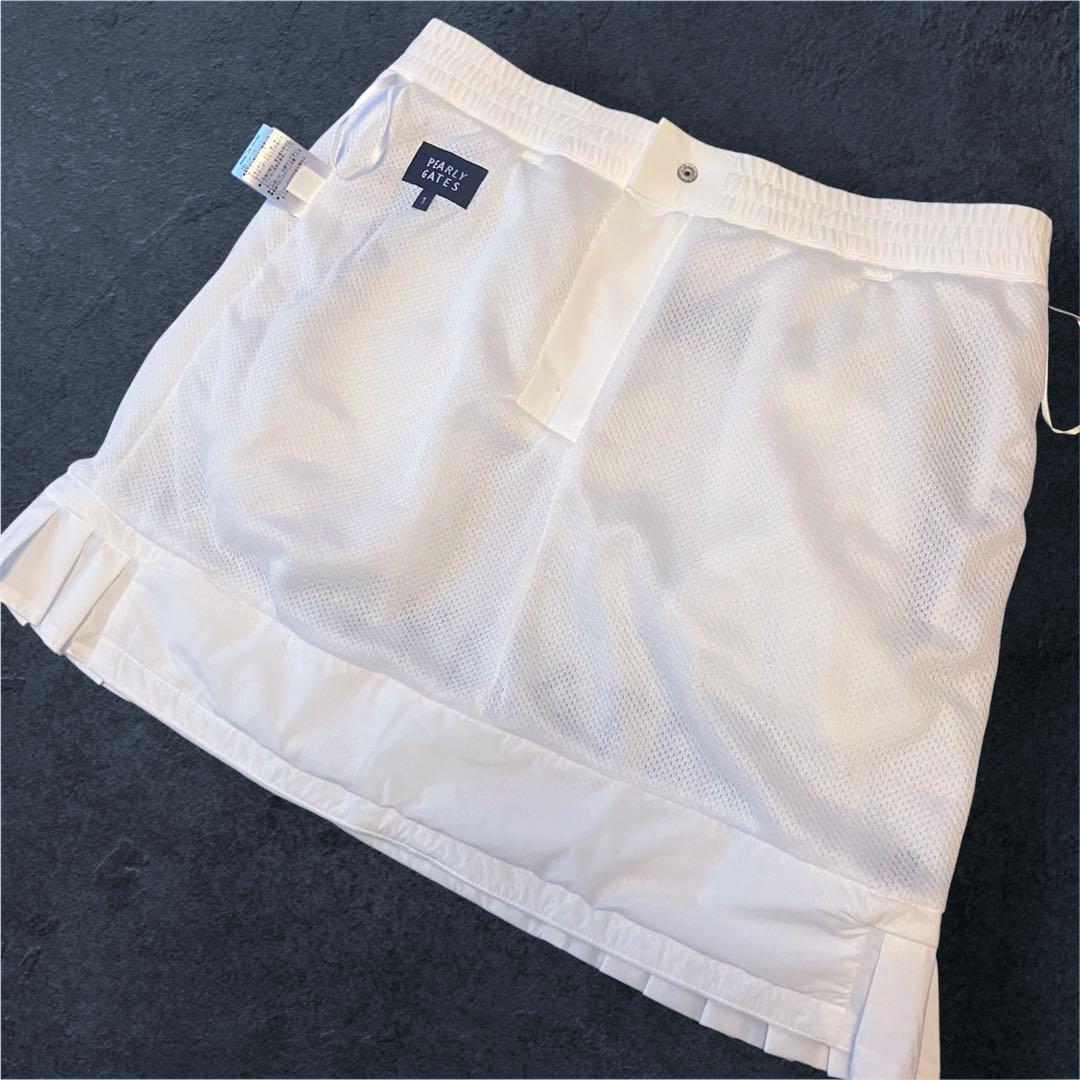 【タグ付新品】PEARLY GATES 秋冬 人気 プリーツ　中綿　スカート 1