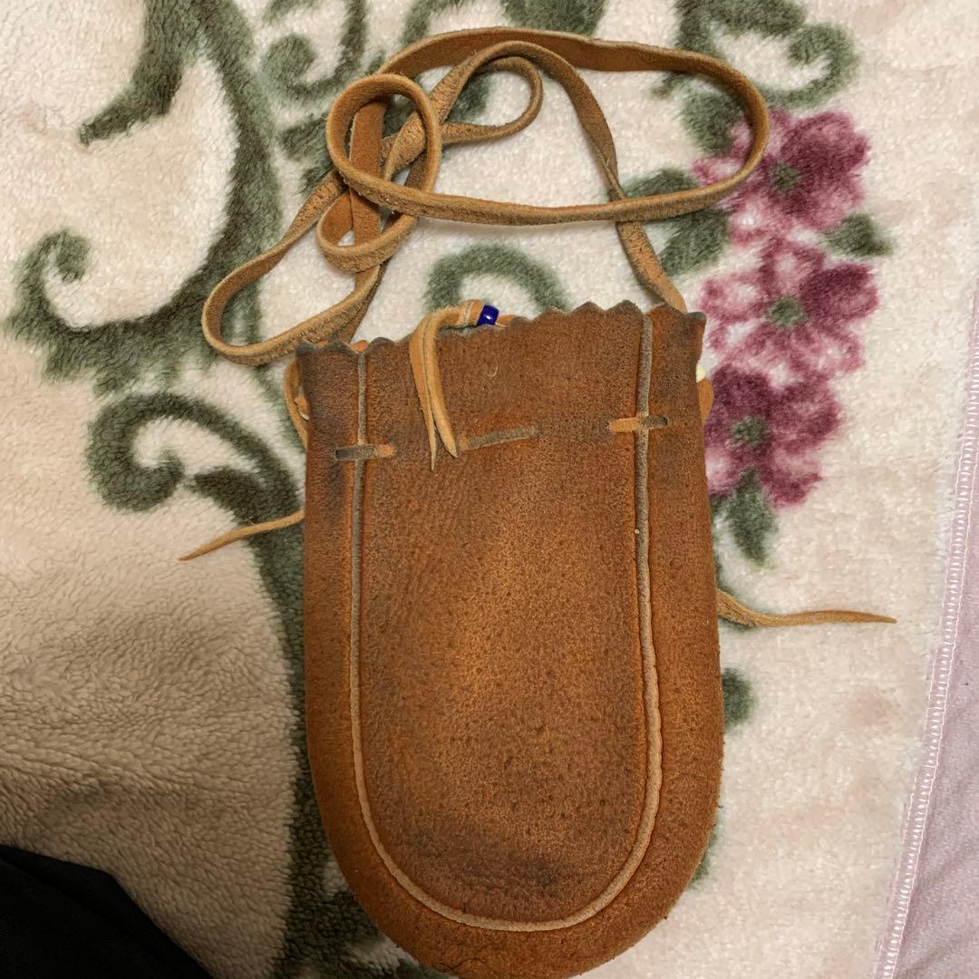 ゴローズ　ディアスキン　巾着ポーチバッグ　S