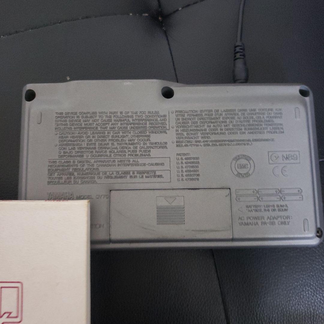 5/18取り下げ YAMAHA QY70 説明書有