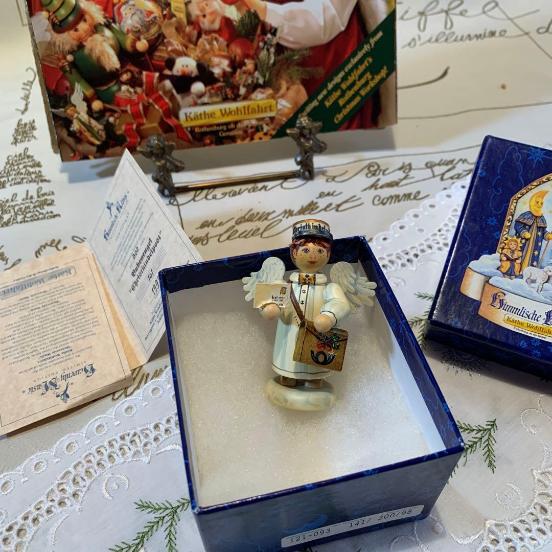 ドイツ製 木製人形 ケーテウォルファルト社の限定クリスマス天使の