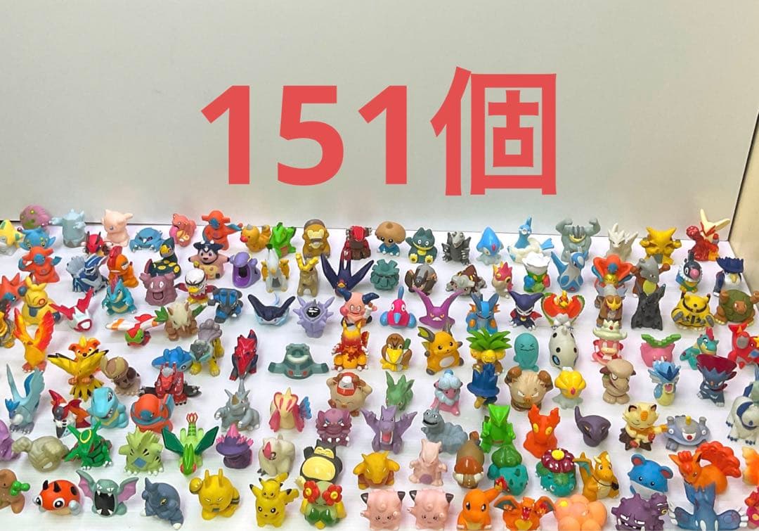 ポケモン 指人形 151体セット - メルカリ