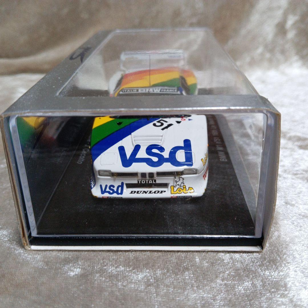 本日特価　BMW M1 1981年ル・マン ミニカー