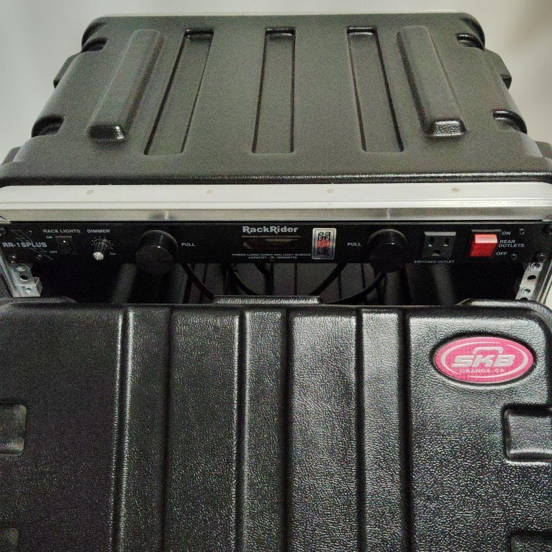 SKB ラックケース 6U ラック FURMAN RackRider 電源