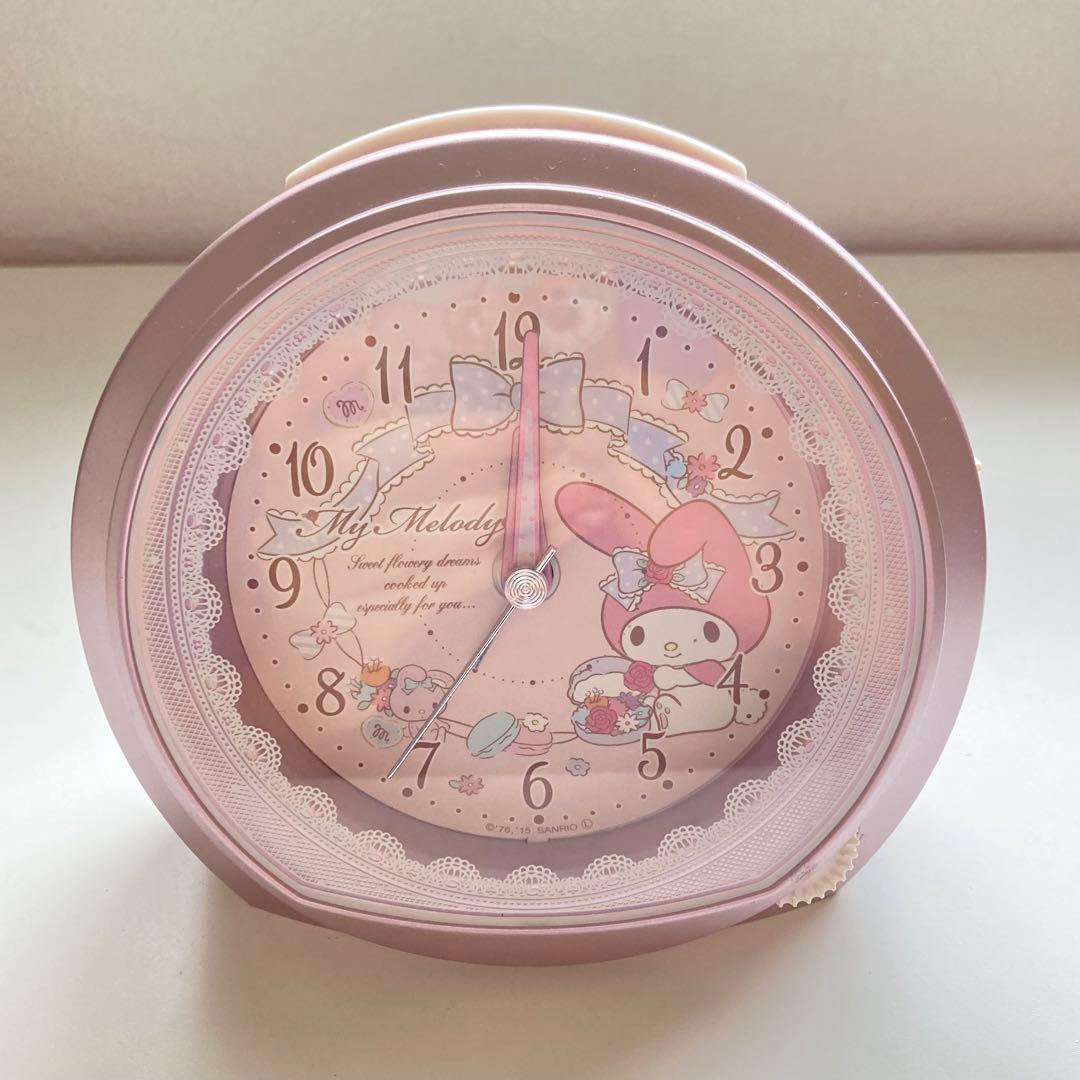 Amazon.co.jp: サンリオ(SANRIO) マイメロディ フェイス形壁掛け時計