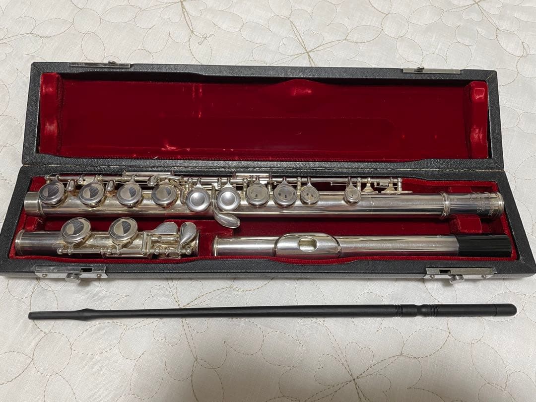 Pearl フルート中古 【リップ部分銀製】PF-521E フルート中古 Pearl