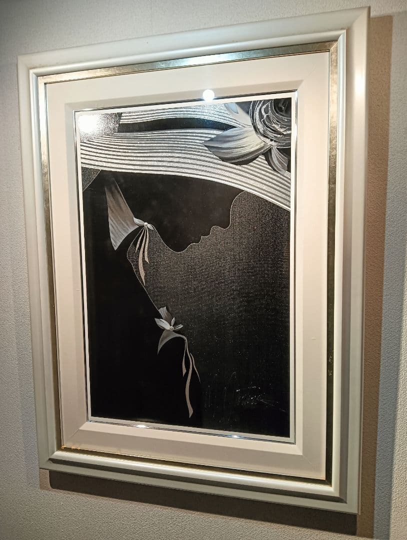 ☆原画　マーティロ・マヌキャン　オリジナル作品　１点物　大作　美人画　入手困難