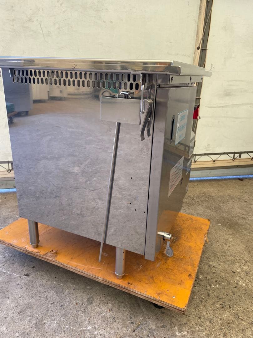 SANPO 蒸し器 SNB-2 LPガス 2023年製 角蒸し器 中子2段ｽﾃﾝﾚｽ