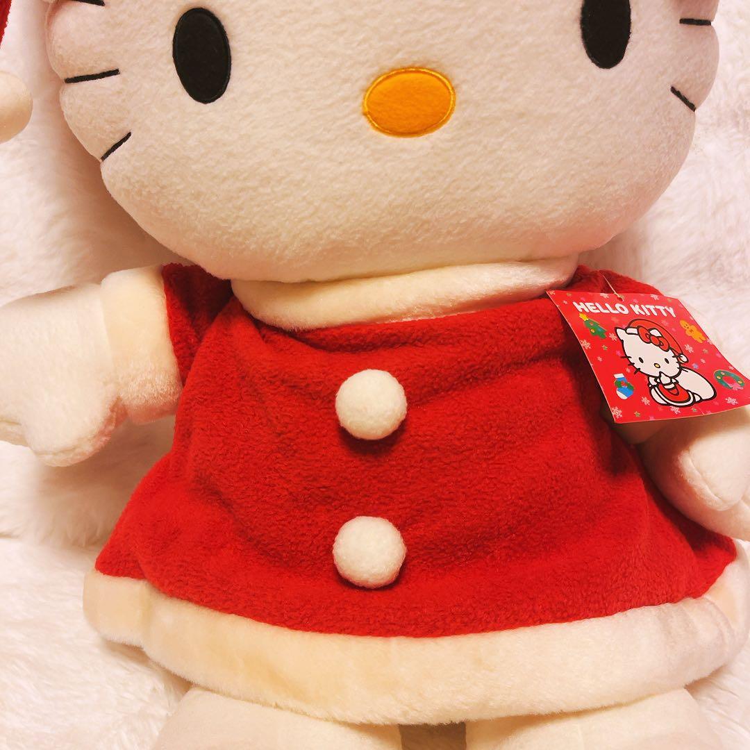 希少レア　ハローキティ　サンタ　ぬいぐるみ　BIG サンタキティ　平成レトロ