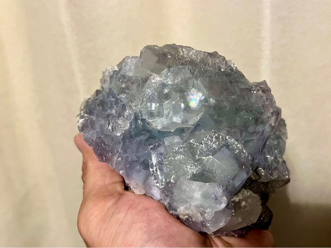 フローライト 蛍石 原石 鉱物標本透明