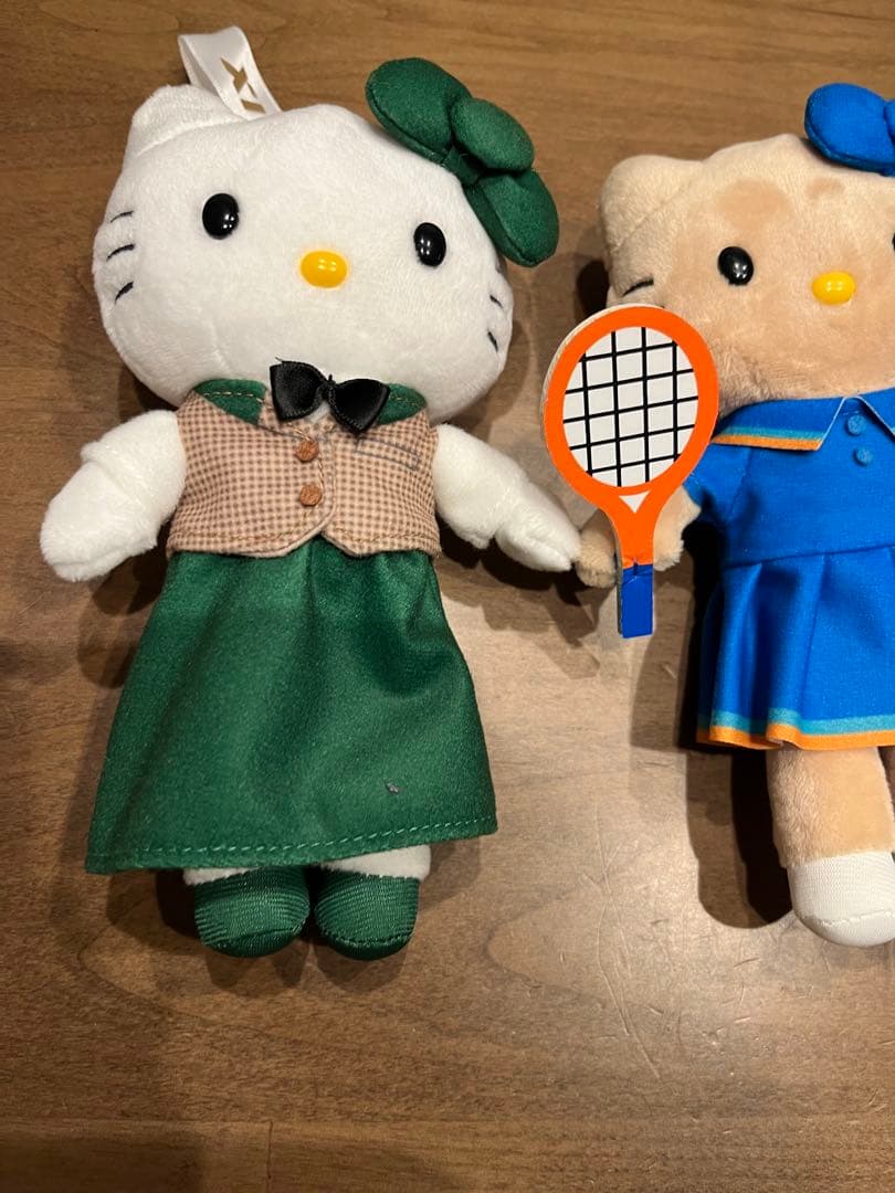 エクシブ　ハローキティ チャーム　ぬいぐるみ 2体セット