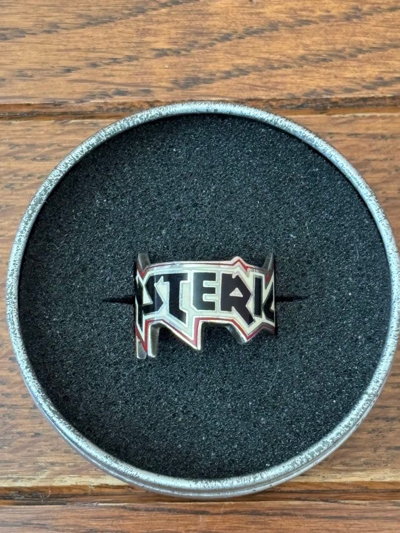 ヒステリックグラマー ロゴリング シルバー