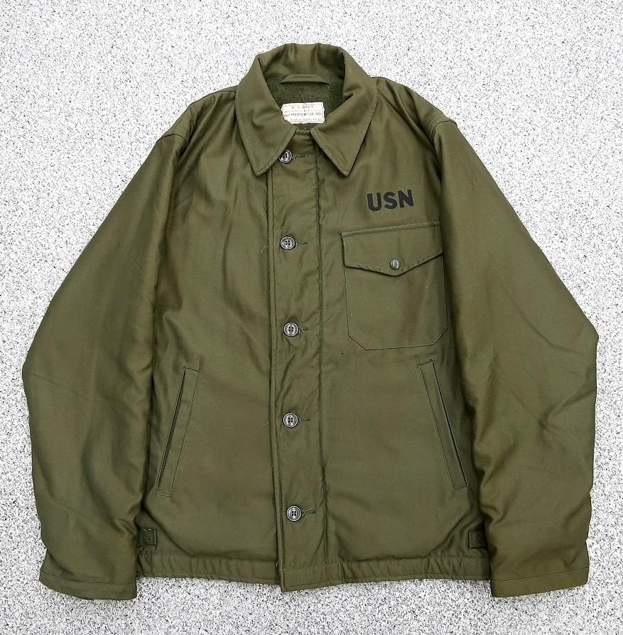 極上 60s 米軍実物 A-2 デッキジャケット 初期型 M オリジナル - メルカリ