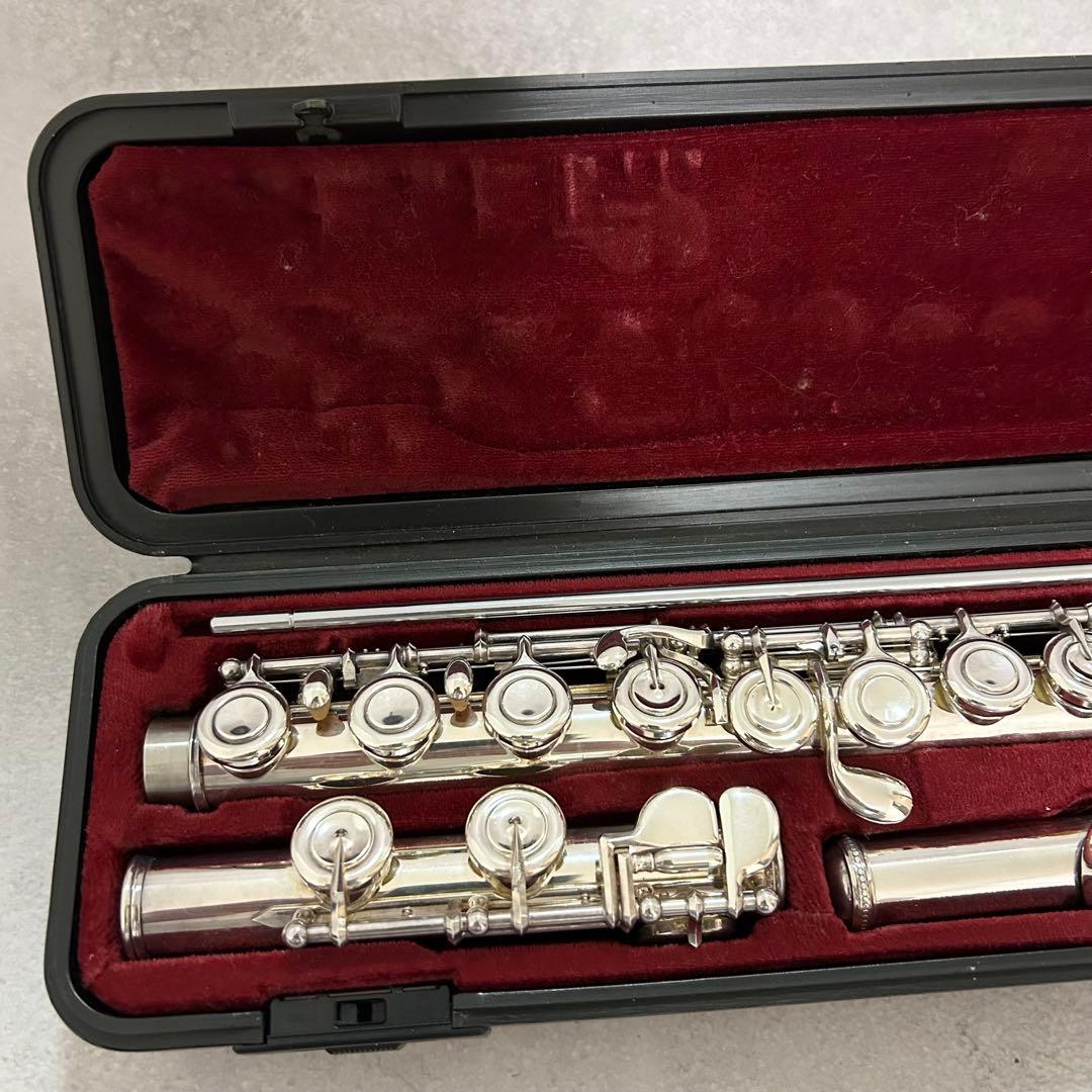 YAMAHA フルート　YFL-451 銀製　シルバー　吹奏楽　管楽器