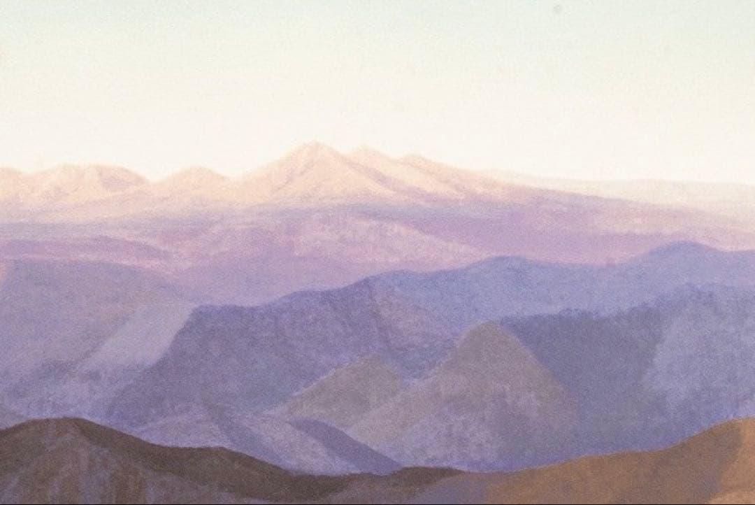 【傑作！】 入手困難 貴重 東山魁夷 新復刻画 残照 限定500部 額装 日本画