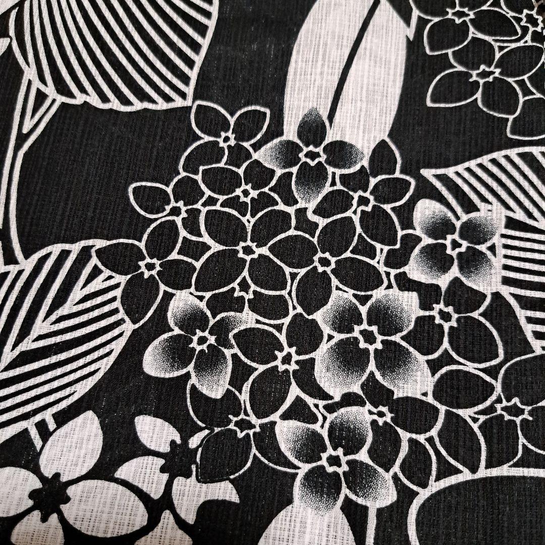 No.5268　浴衣　綿麻　着物　仕立済　新品未使用