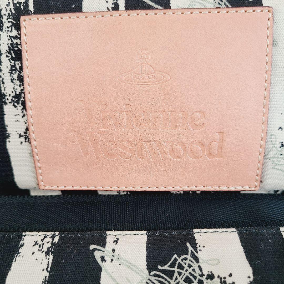 レア ヴィヴィアンウエストウッド オーブ型押し ショルダー 斜め掛けバック