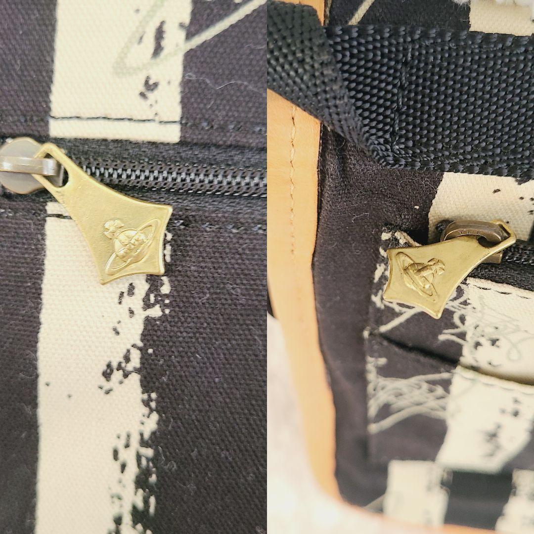 レア ヴィヴィアンウエストウッド オーブ型押し ショルダー 斜め掛けバック