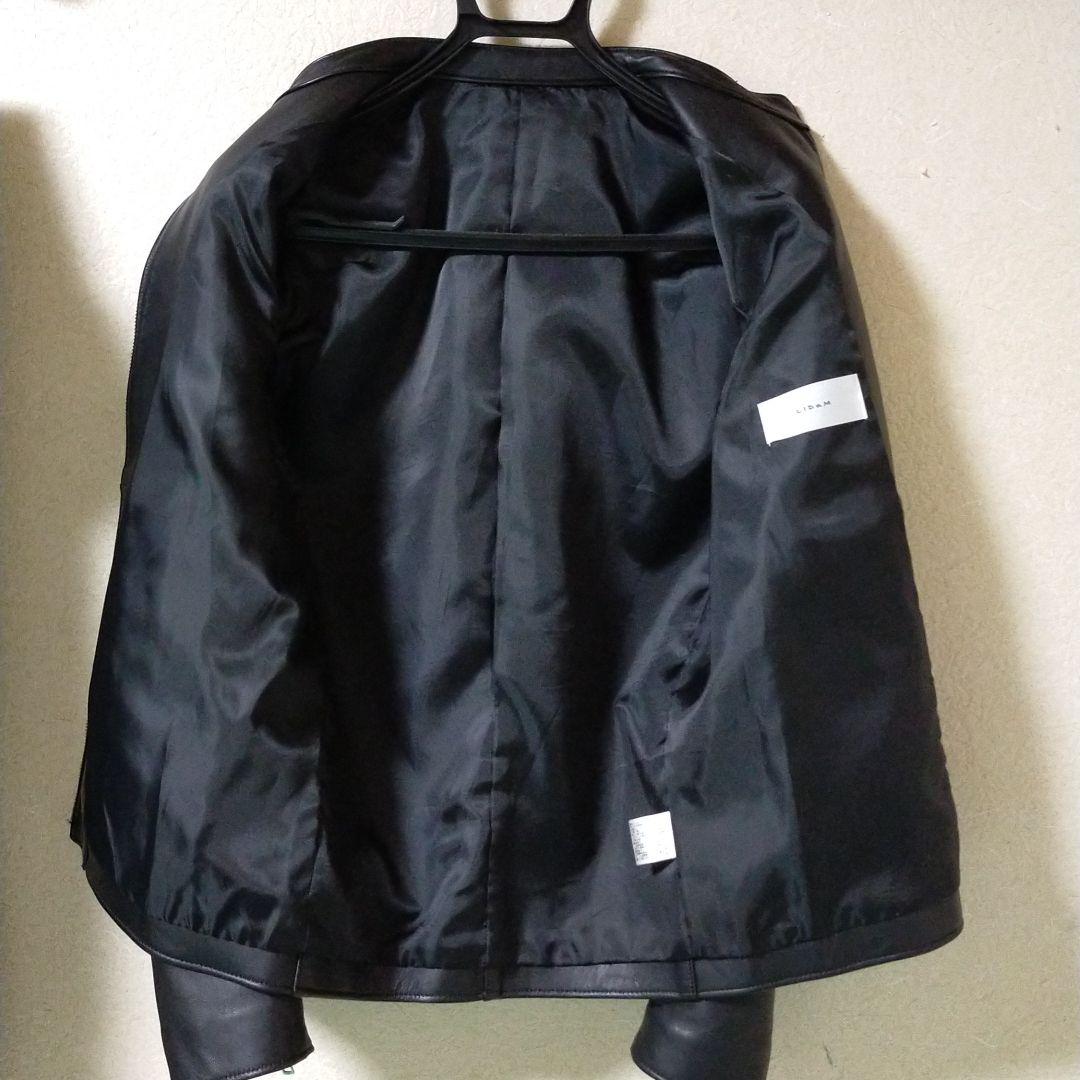 リドム ライダースジャケット レザージャケット Lサイズ LIDNM