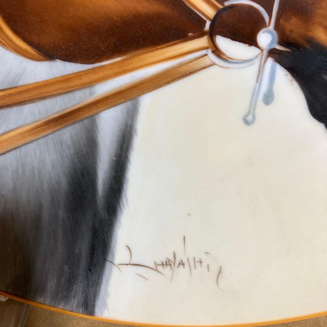 馬の絵皿・ハンドぺイント (数少ない馬の絵皿) - メルカリ