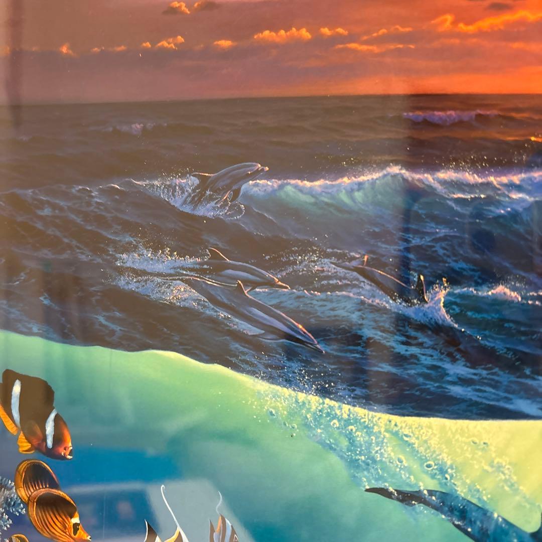 ラッセン OUR WORLD マウイ ハワイ ポスター 額装 アート 絵画 - メルカリ