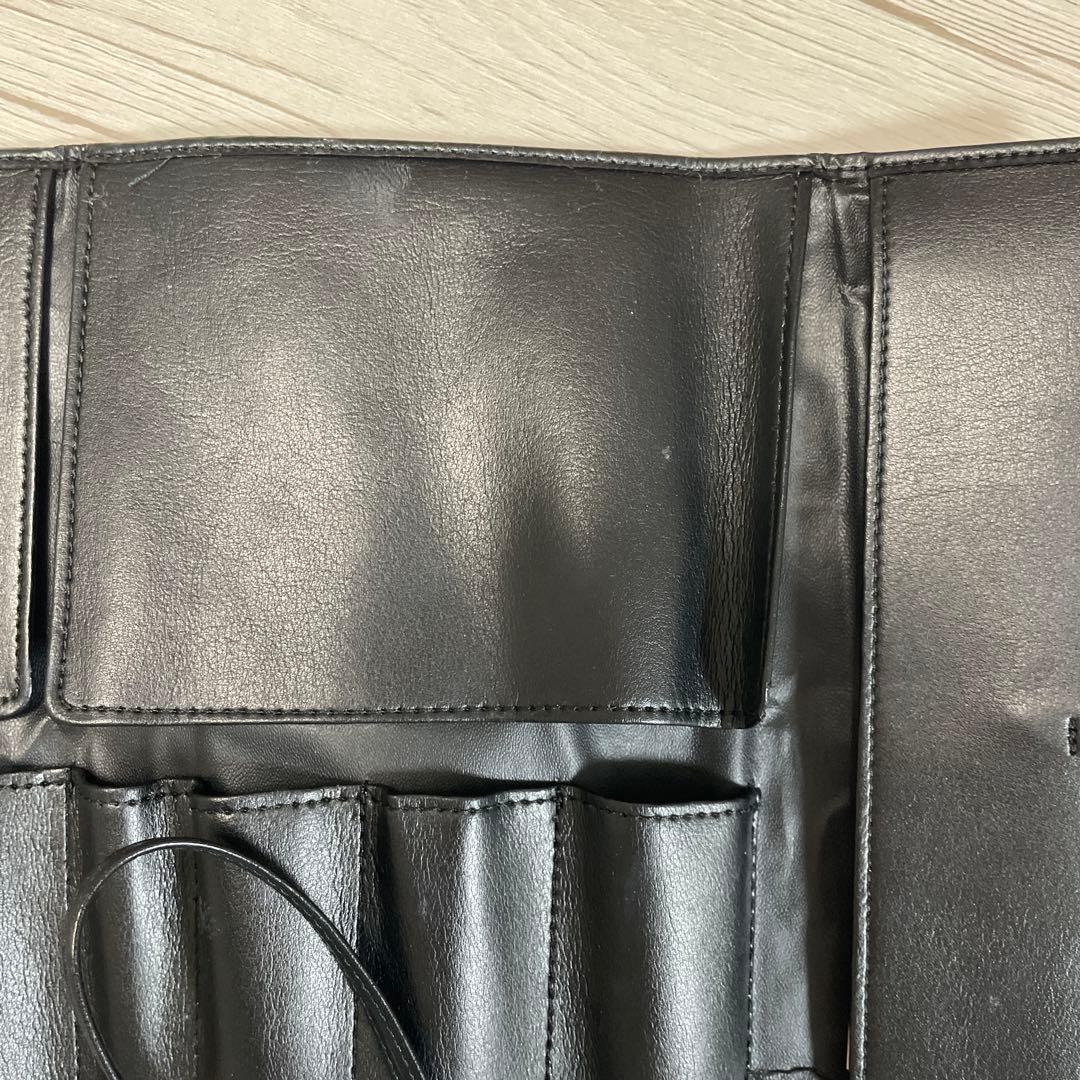 メイクブラシセット レザーケース付き