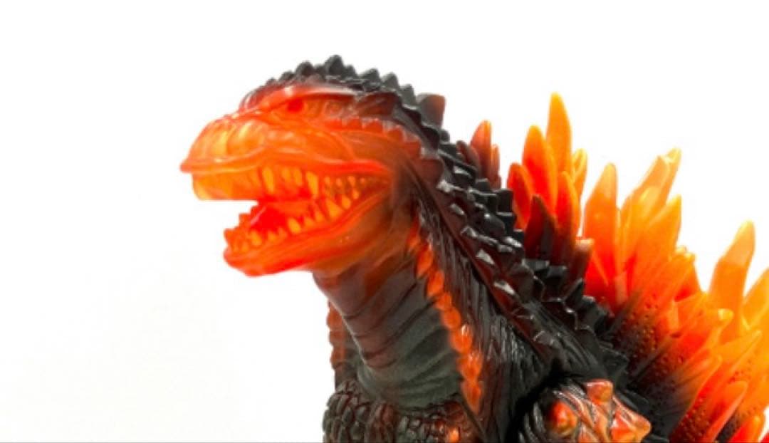 スーフェス93 限定　バーニングミレニアムゴジラ350 ソフビGodzilla