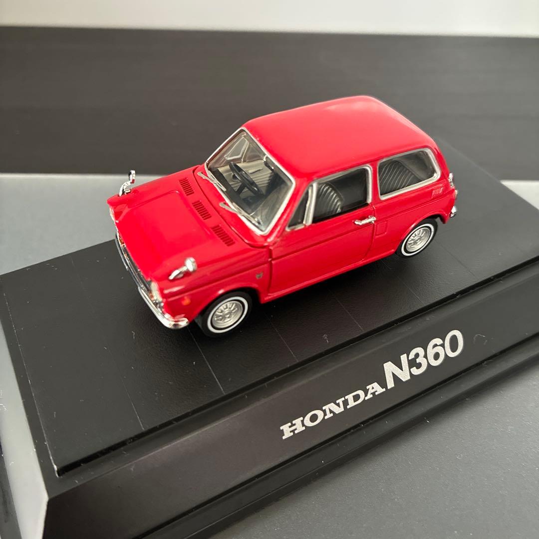 エブロ EBBRO HONDA N360 ミニカー 赤 水色 白 3台セット