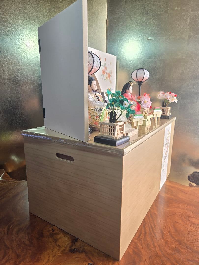 【一点限り】雛人形 収納飾り　SH39