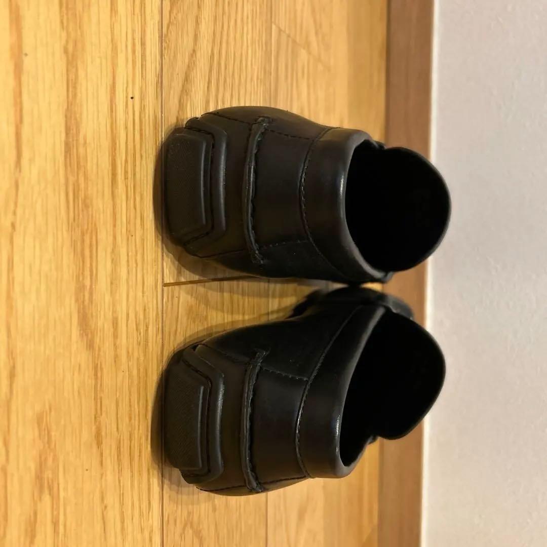 【タイムセール中】COACH 黒　デッキシューズ