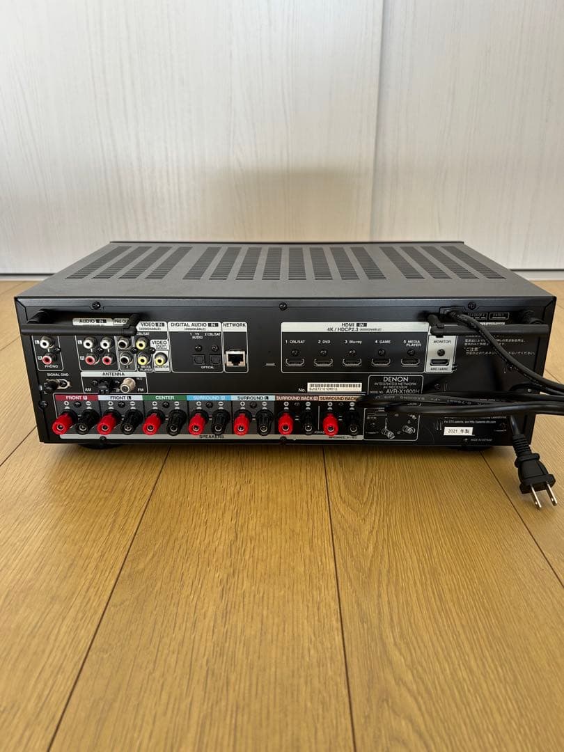 DENON AVR-X1600H AVアンプ