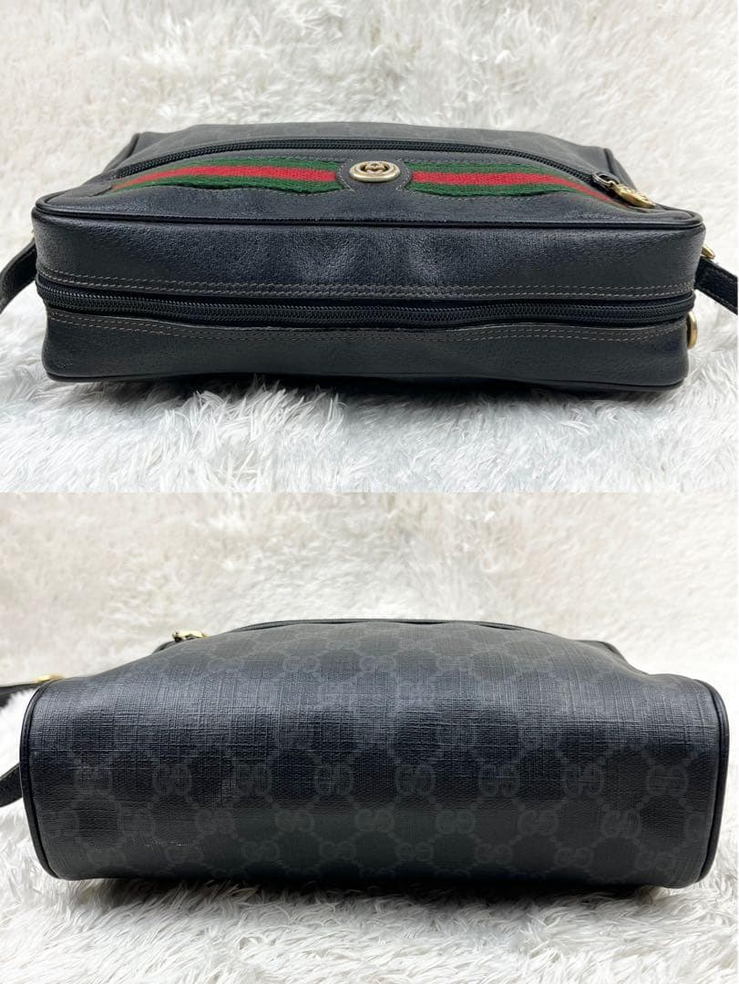 【極美品】オールドグッチ シェリーライン GGスプリーム ショルダーバッグ