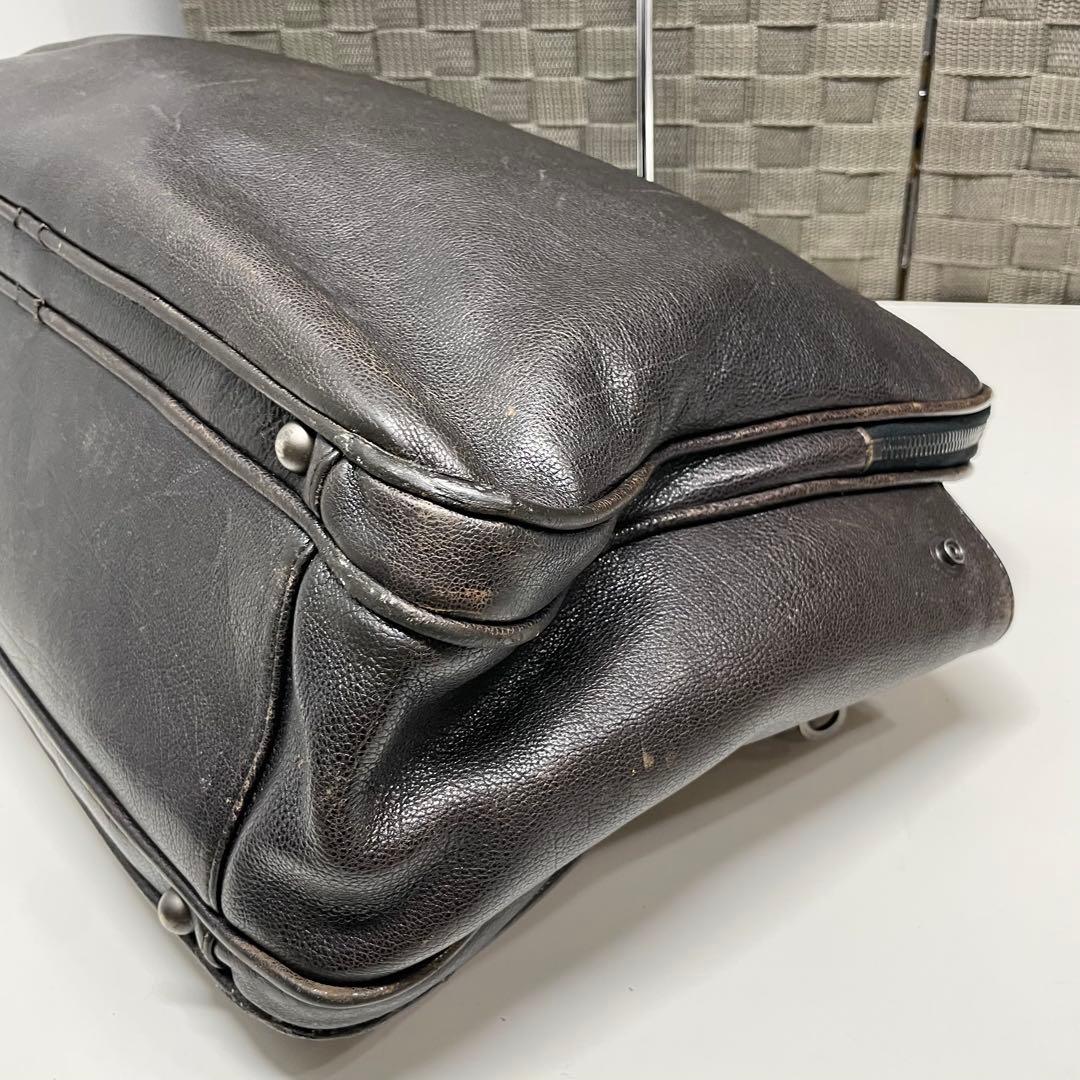 H*a様 BOTTEGA VENETA レザー ビジネスバッグ ブラウン