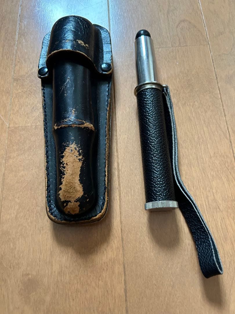 ノーベル工業 41型警棒ケース ノーベル警棒が入っていたレザーケース