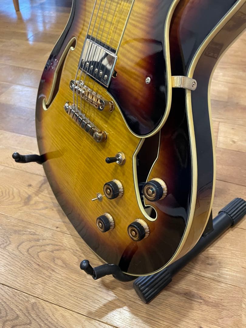 あ様】Ibanez AS153 AYS セミアコ エレキギター