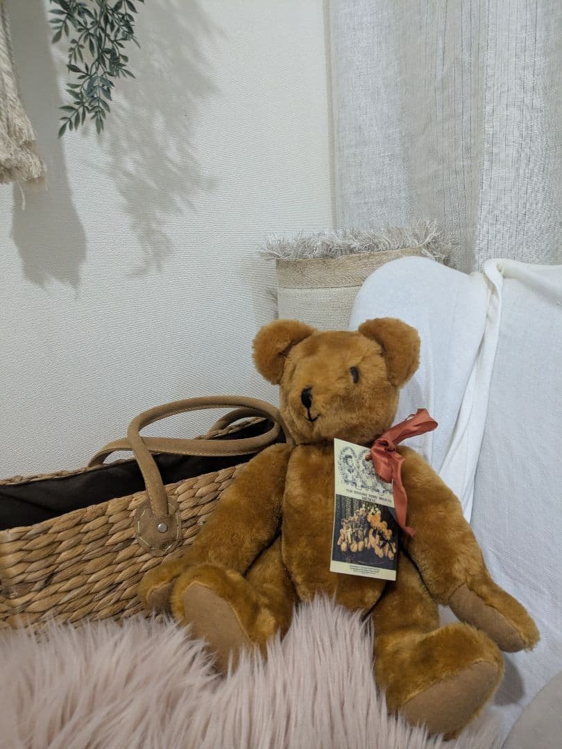 アンティーク テディベア 美品 クマ オールドベア イギリス イギリス アンティーク テディベア ぬいぐるみ くま クマ DEANS RAG