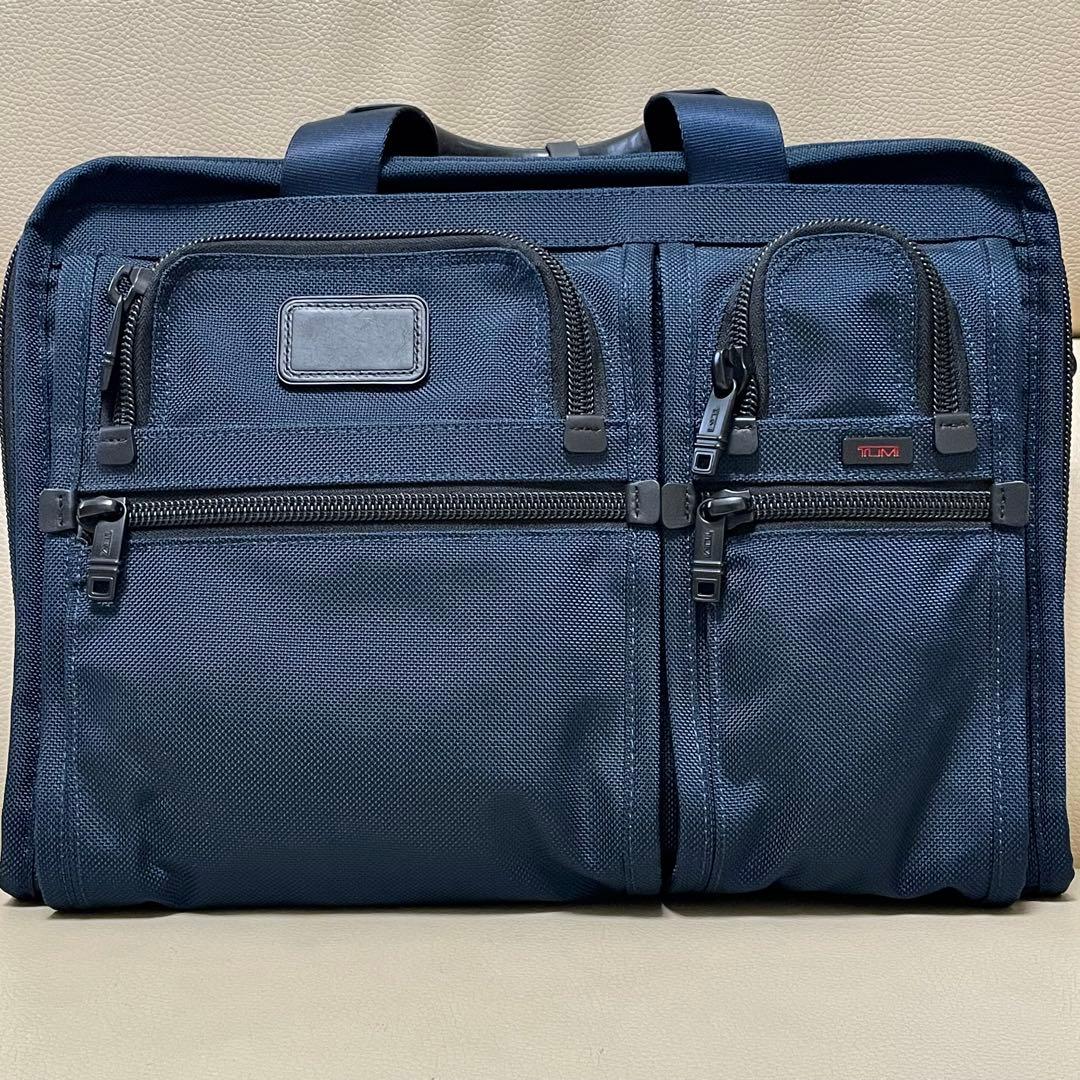 TUMI SHIPS 別注26108 NVS ALPHA ブリーフ 美品