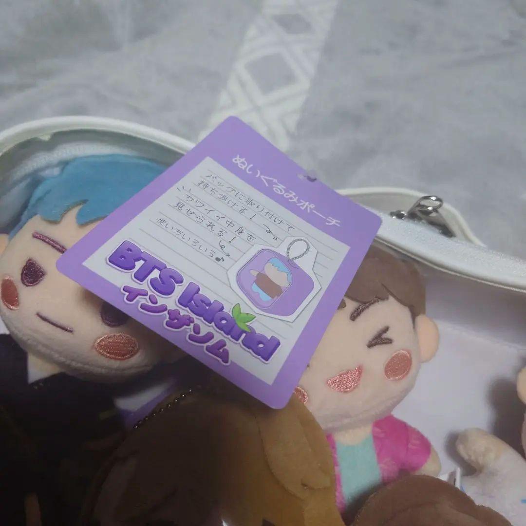 BTS インザソム しまむらコラボ マスコットセット ７体 ケース付き