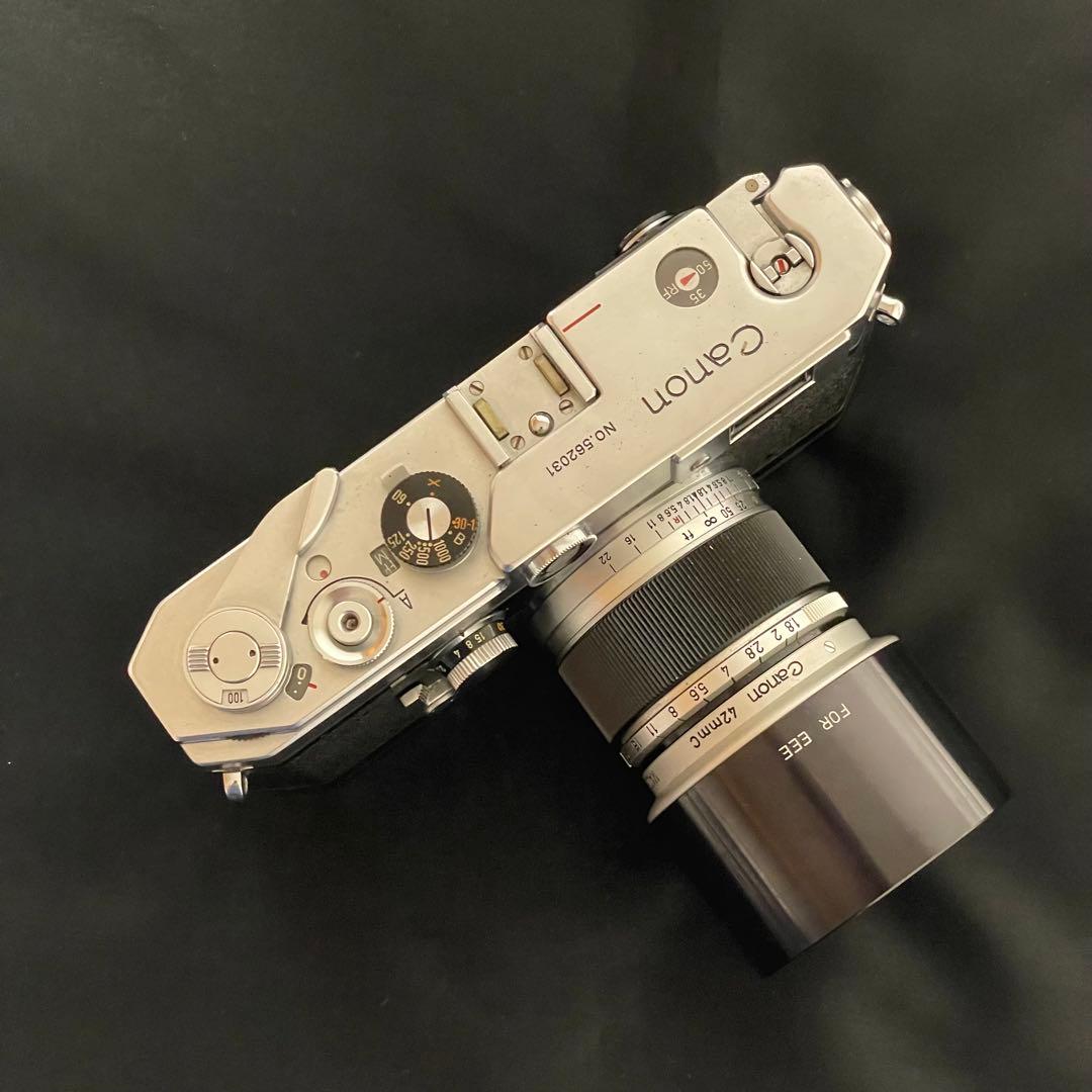 キャノン レンジファインダー VI型 レンズ 50㎜ F1.8 +レンズフード