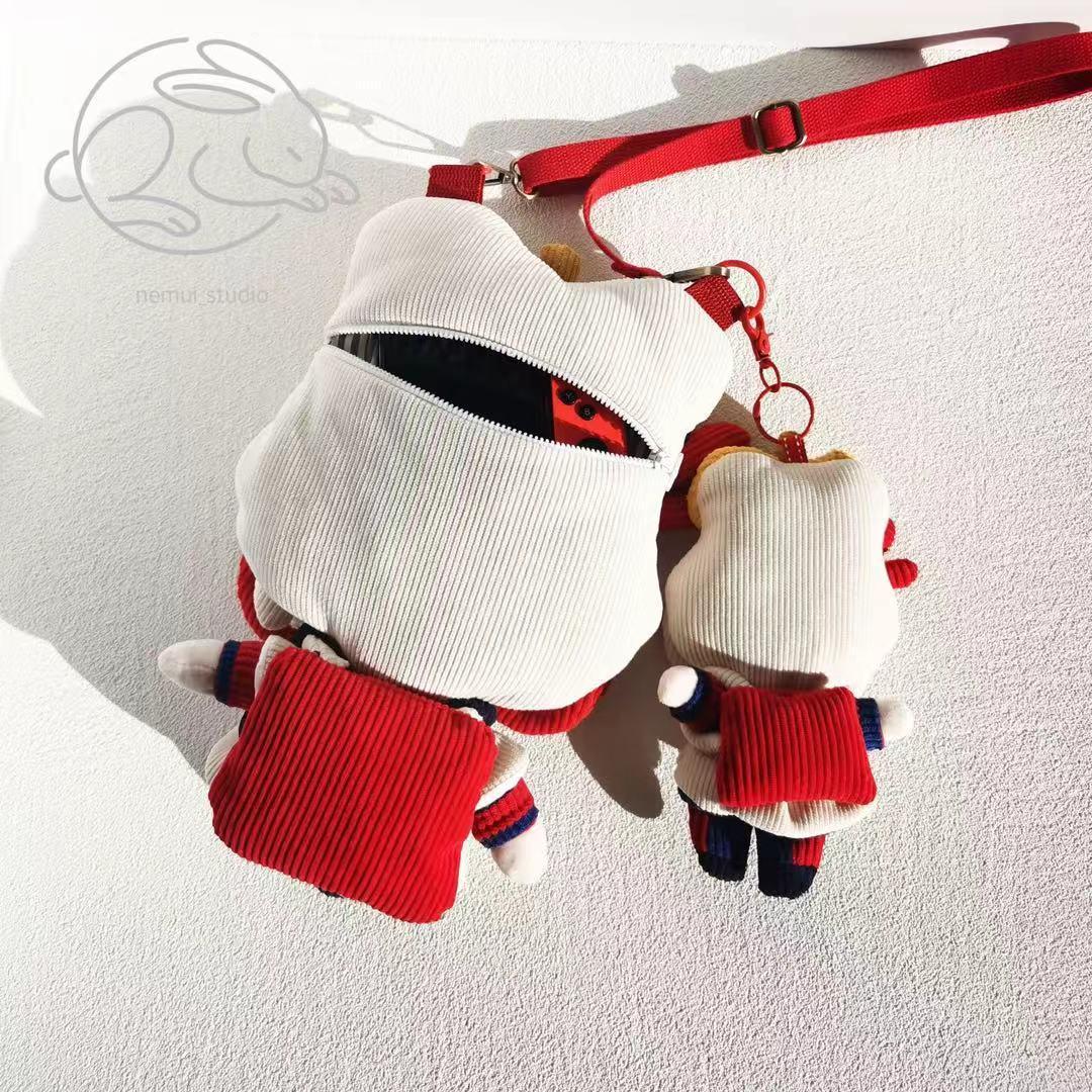 ゼルダの伝説 十字目（じゅうじめ）の手作りバッグ プルア