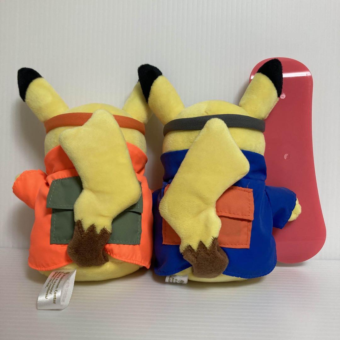 ピカチュウ マンスリーペア スノボー ぬいぐるみ 2016 12月 ポケモン