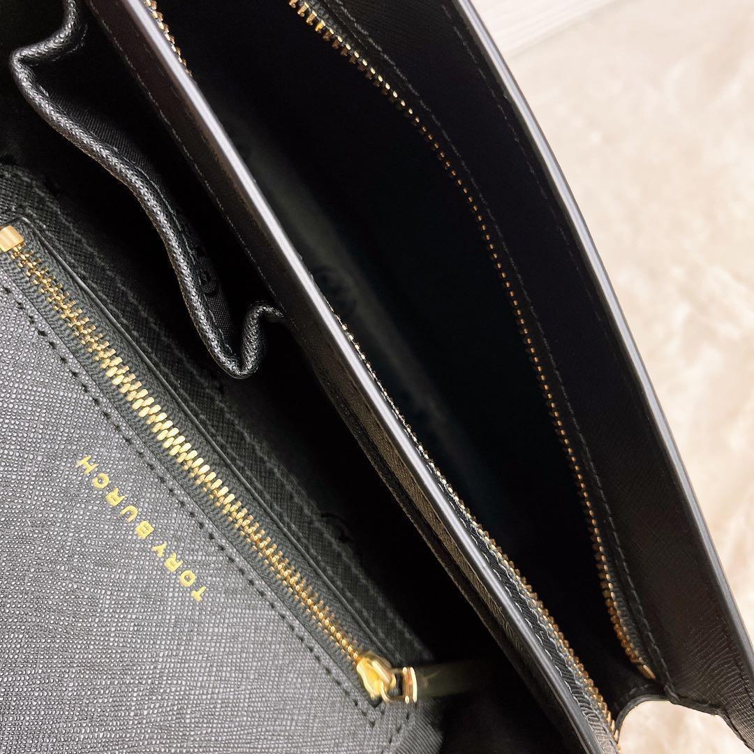 美品☆TORY BURCH トリーバーチ 2wayショルダーバッグ ブラック