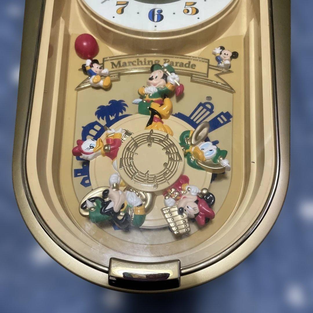 廃盤　希少商品　 ディズニーMarching Parade からくり掛時計