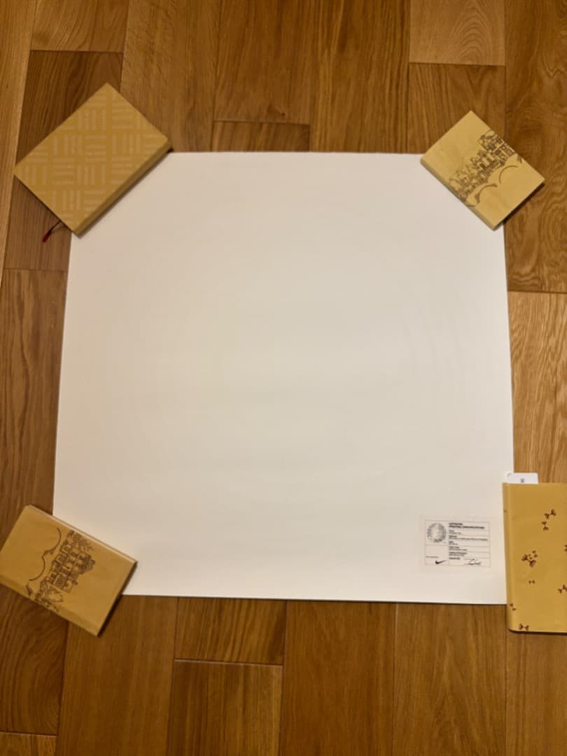 ナイキ プロモーション用 グラフィティー シルクスクリーンプリント作品