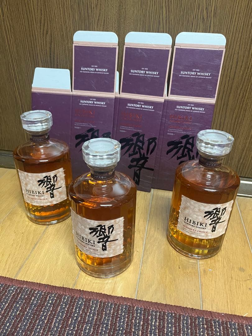 サントリー響ブレンダーズチョイス 4本 箱付 0000000000