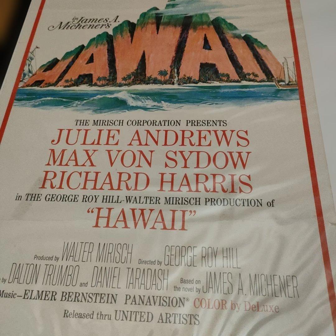映画「ハワイ」オリジナルUS版インサートサイズポスター
