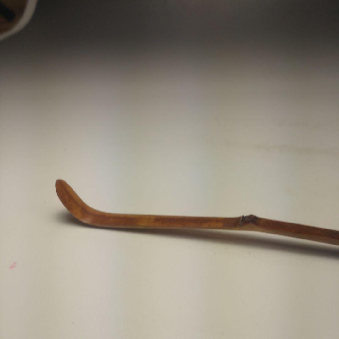 イ100 茶杓『大徳寺 立花大亀 極箱』『銘 野分』『稲尾誠中斎下