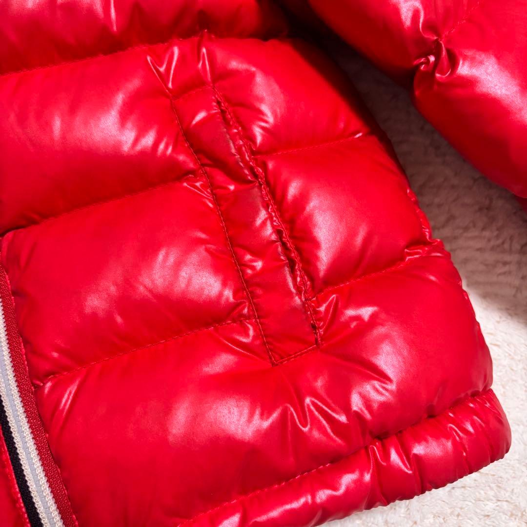 MONCLER 赤色ダウンジャケット 92cm