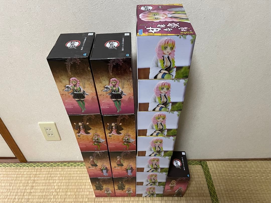 鬼滅の刃 フィギュア 絆ノ装 甘露寺蜜璃 16個