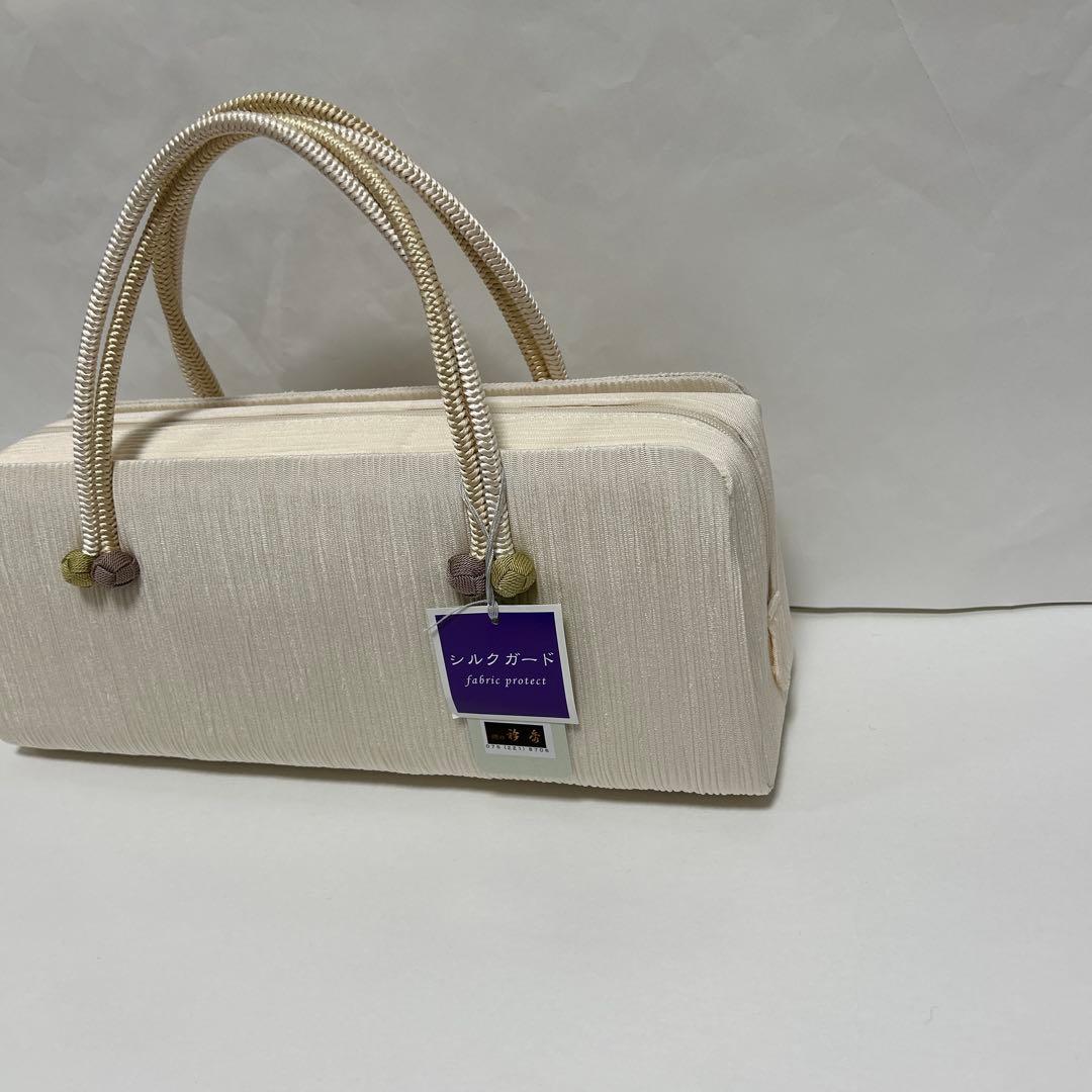 着物ようバック　小田巻き横長　和装バック　あおりバック利休バック　衿秀　和想庵